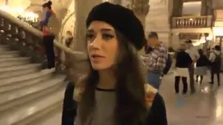 Секс с милой путешественницей